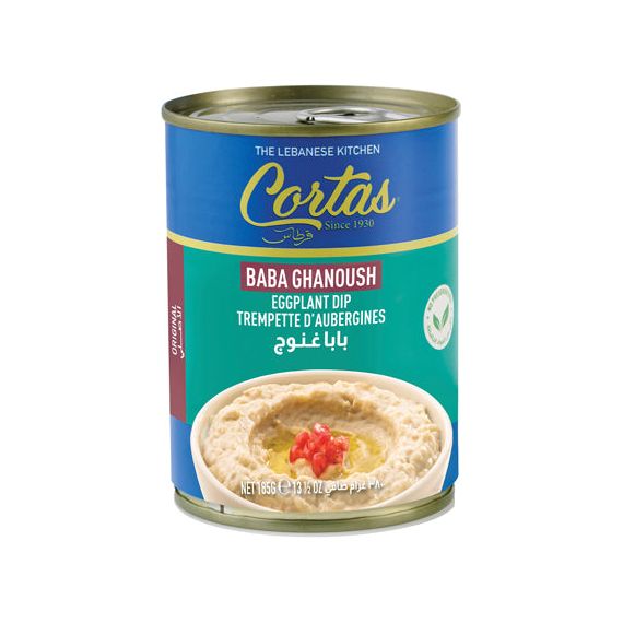 Babaganoush | Eggplant Dip | 13.5 oz | Cortas